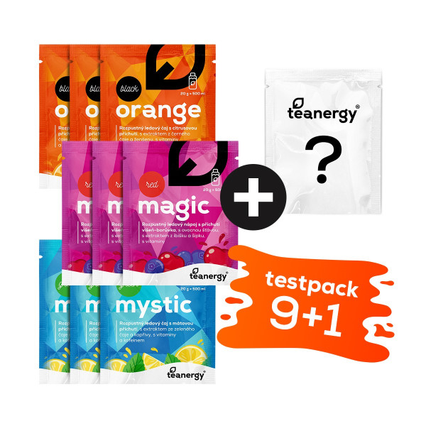 Ochutnávkový MIX quickdrinků, rozpustné, 9+1pack 10x20g