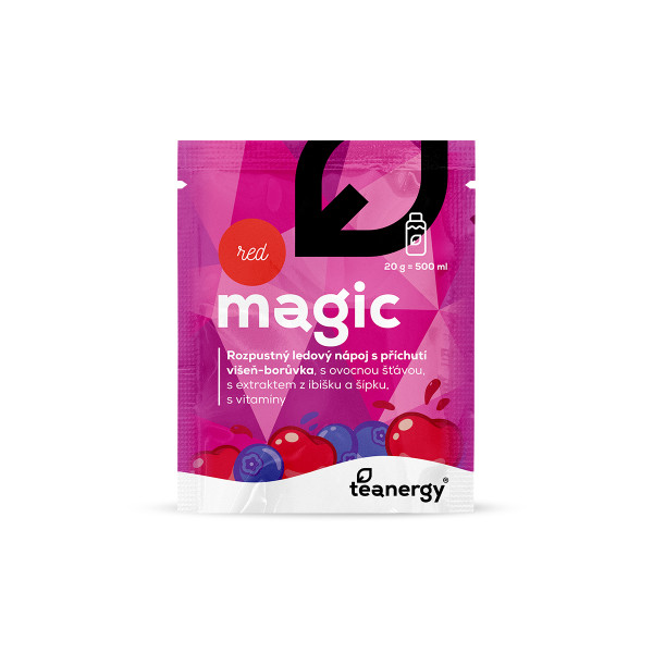 Teanergy Red Magic ovocný quickdrink, rozpustný, 20g